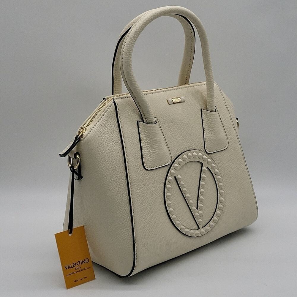 Valentino by Mario Valentino Minimi Rock Satchel Crossbody Leather NWT